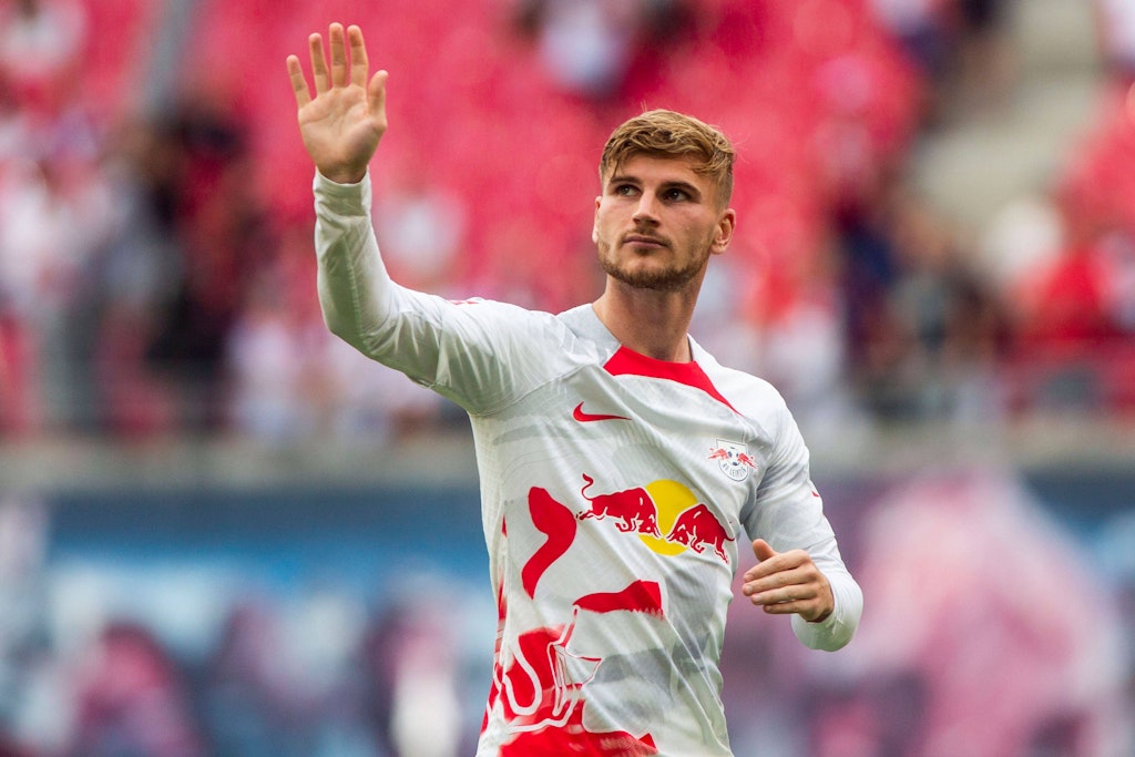 Wurde bei seiner Auswechslung von den Fans gefeiert: Leipzig-Rückkehrer Timo Werner.