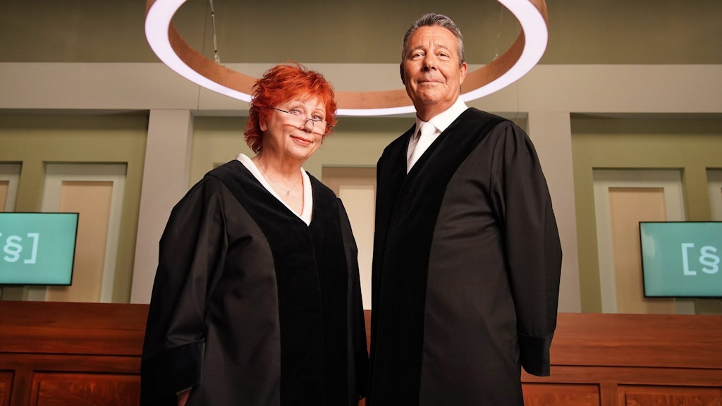 Richterin Barbara Salesch und Richter Ulrich Wetzel kehren zurück ins Fernsehen.