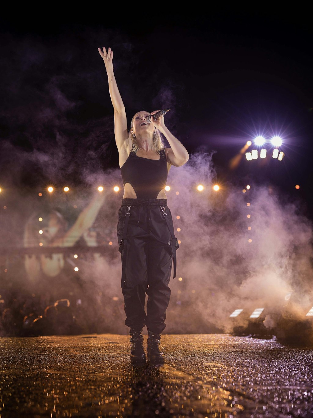 Mehrfach wechselte Helene Fischer das Outfit.