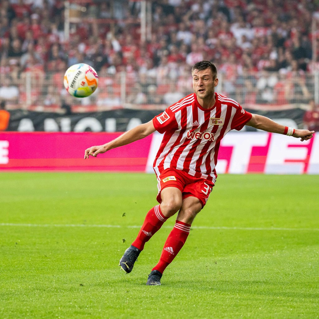 Robin Knoche hielt hinten beim 1. FC Union den Laden zusammen.