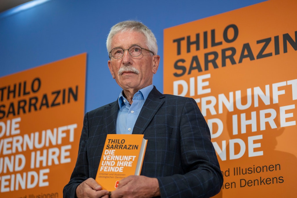 Thilo Sarrazin stellte am Montag in Berlin sein neues Buch vor.