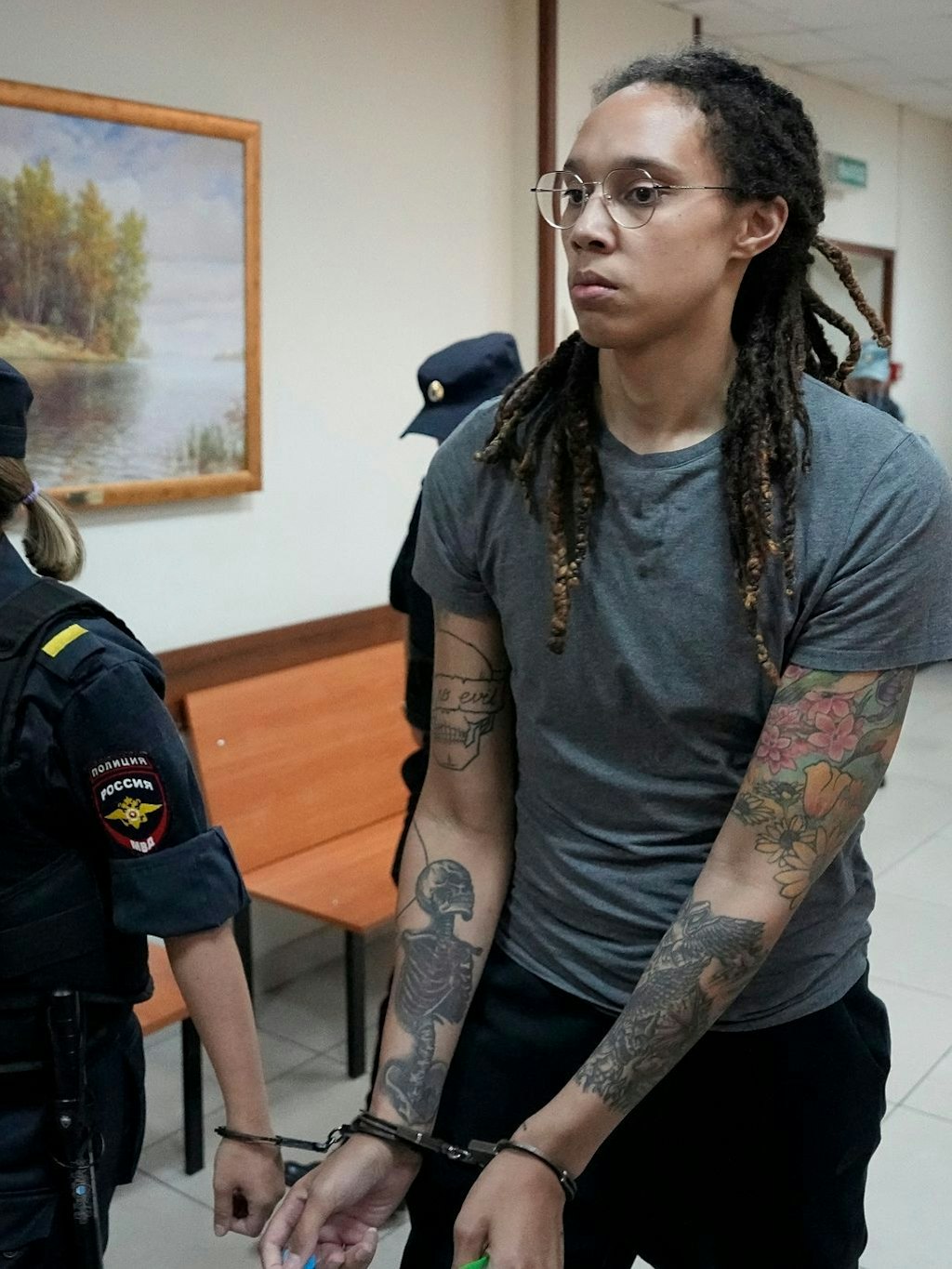 In Putins Fängen: Basketballerin Brittney Griner wurde Anfang August in Russland zu einer langen Haftstrafe verurteilt.