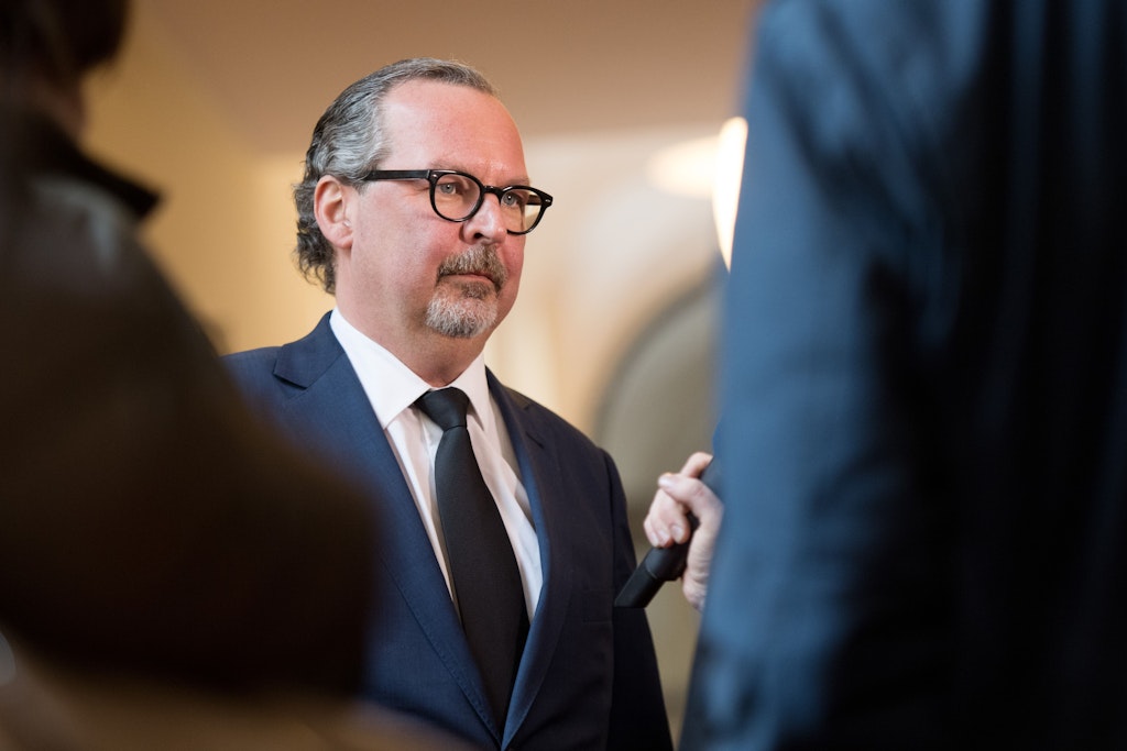 Anwalt Christian Schertz. Er ist oft für Promis im Einsatz, nun vertritt er den Bürgermeister von Mitte.