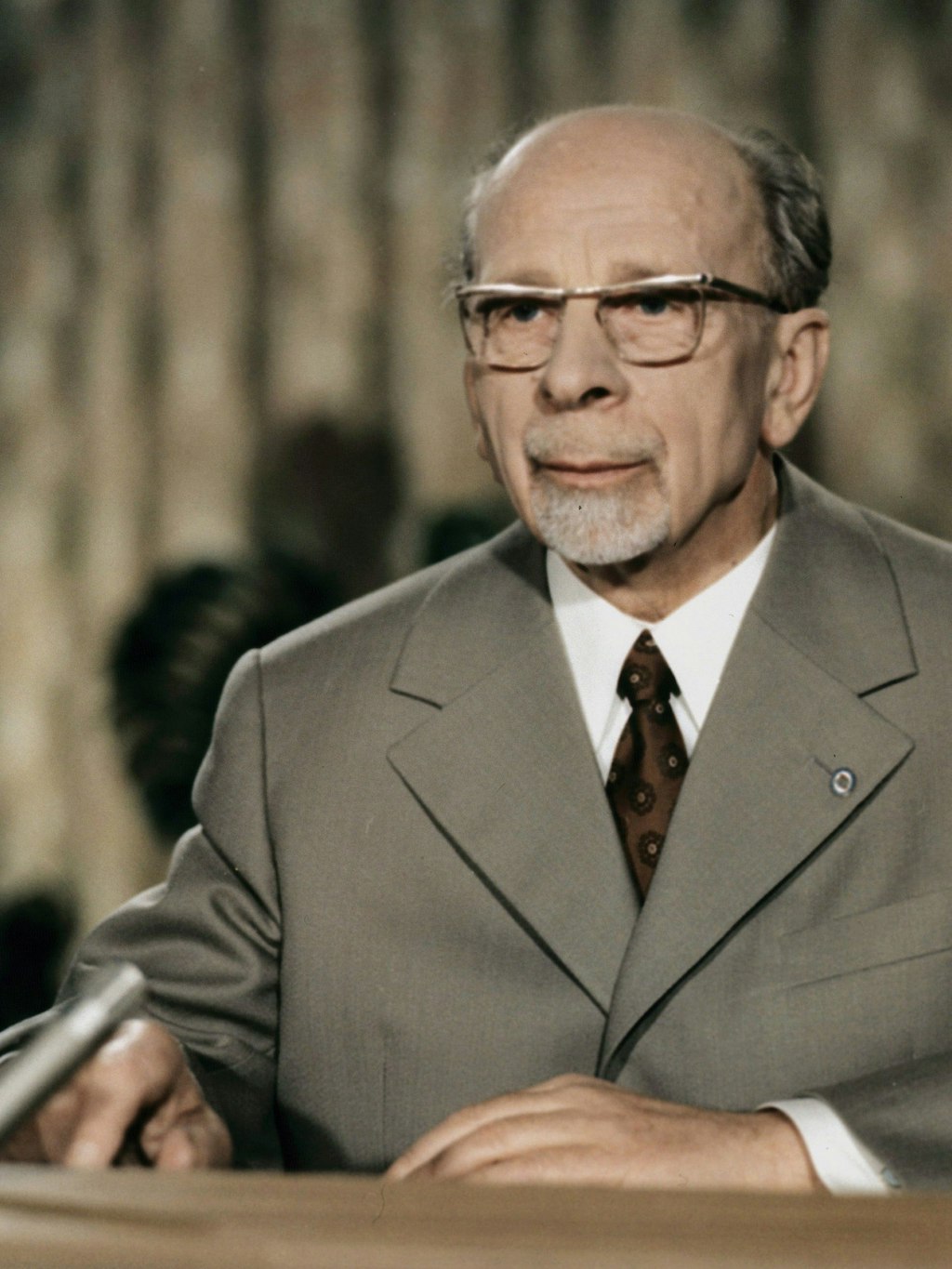 DDR-Staatschef Walter Ulbricht 
