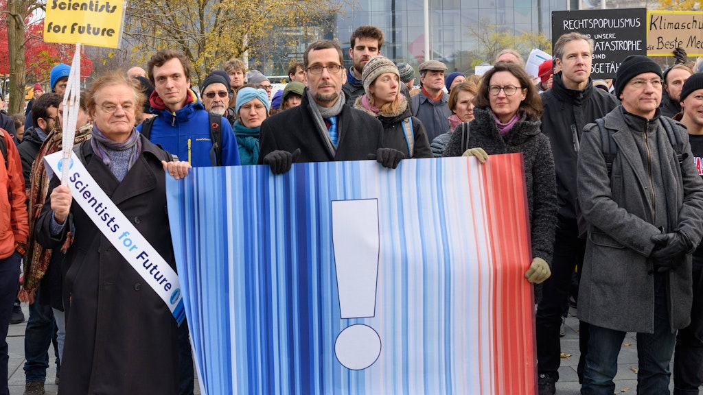 Volker Quaschning engagiert sich bei Scientists for Future.