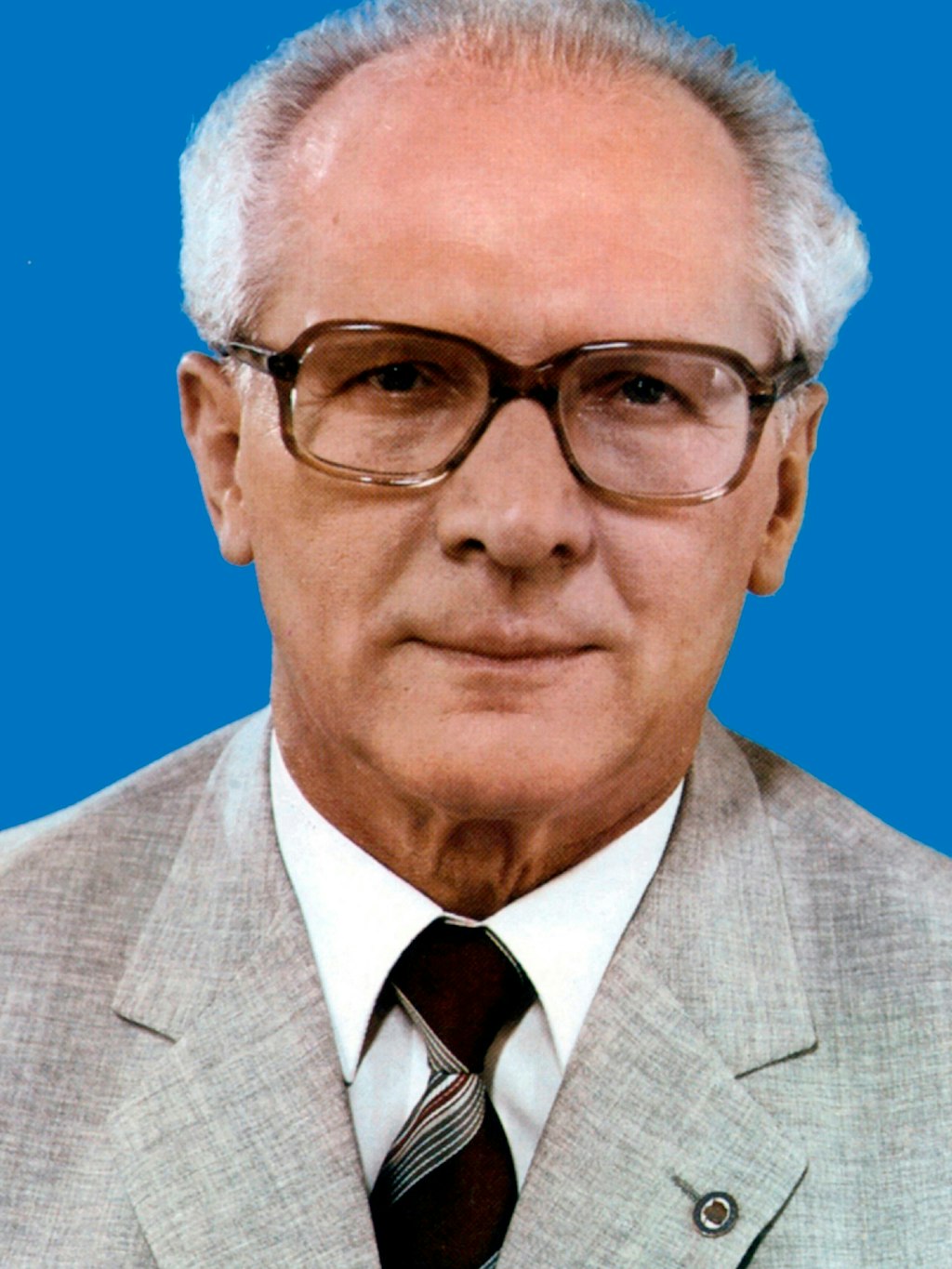 DDR-Staatschef Erich Honecker - er war Ulbrichts Nachfolger. 