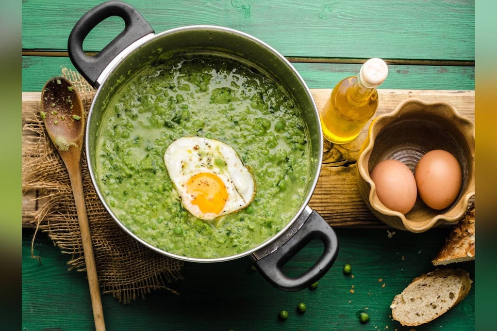 Spinat mit Spiegelei ist ein echtes Blitz-Rezept.