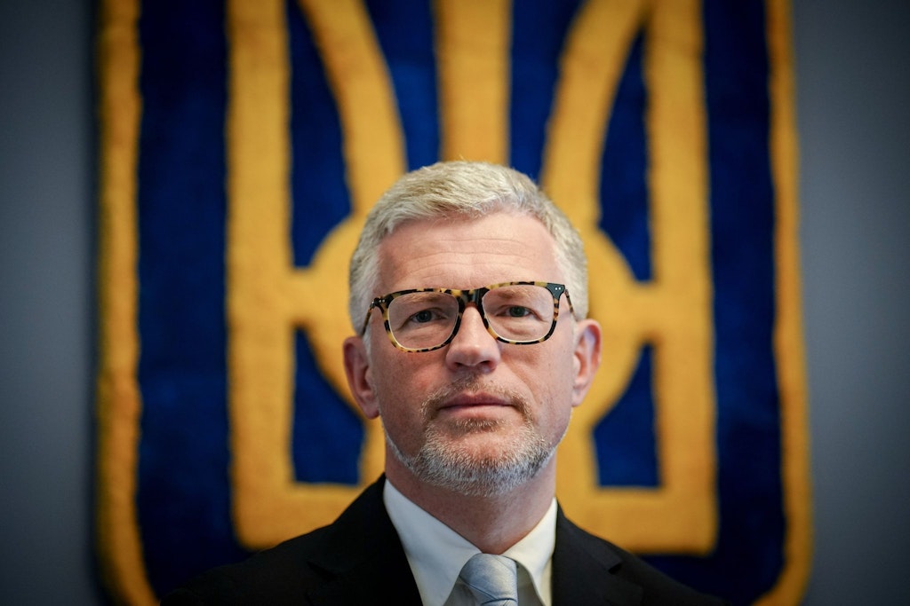 ARCHIV - Andrij Melnyk, Botschafter der Ukraine. Foto: Kay Nietfeld/dpa/Archivbild
