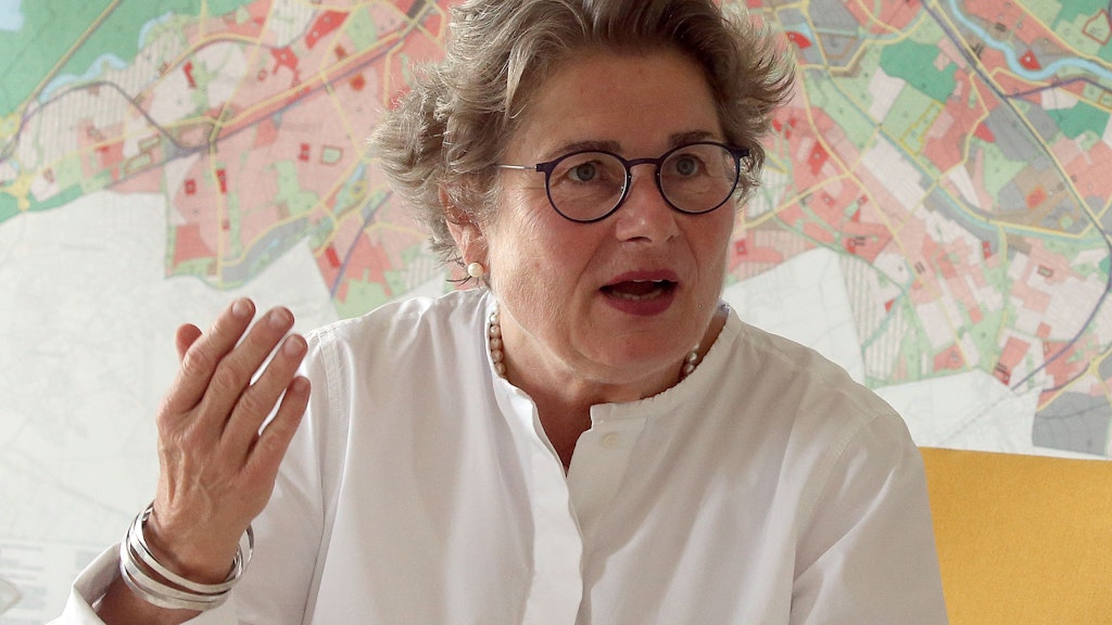 Senatsbaudirektorin Petra Kahlfeldt
