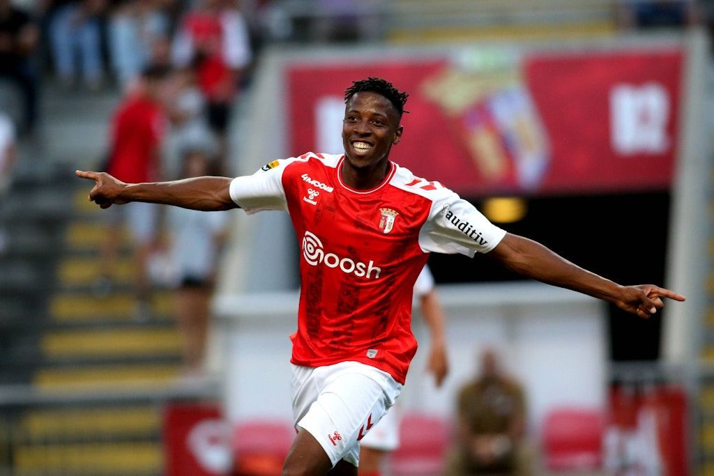 Erzielte schon seinen fünften Saisontreffer für Sporting Braga: der Franzose Simon Banza.