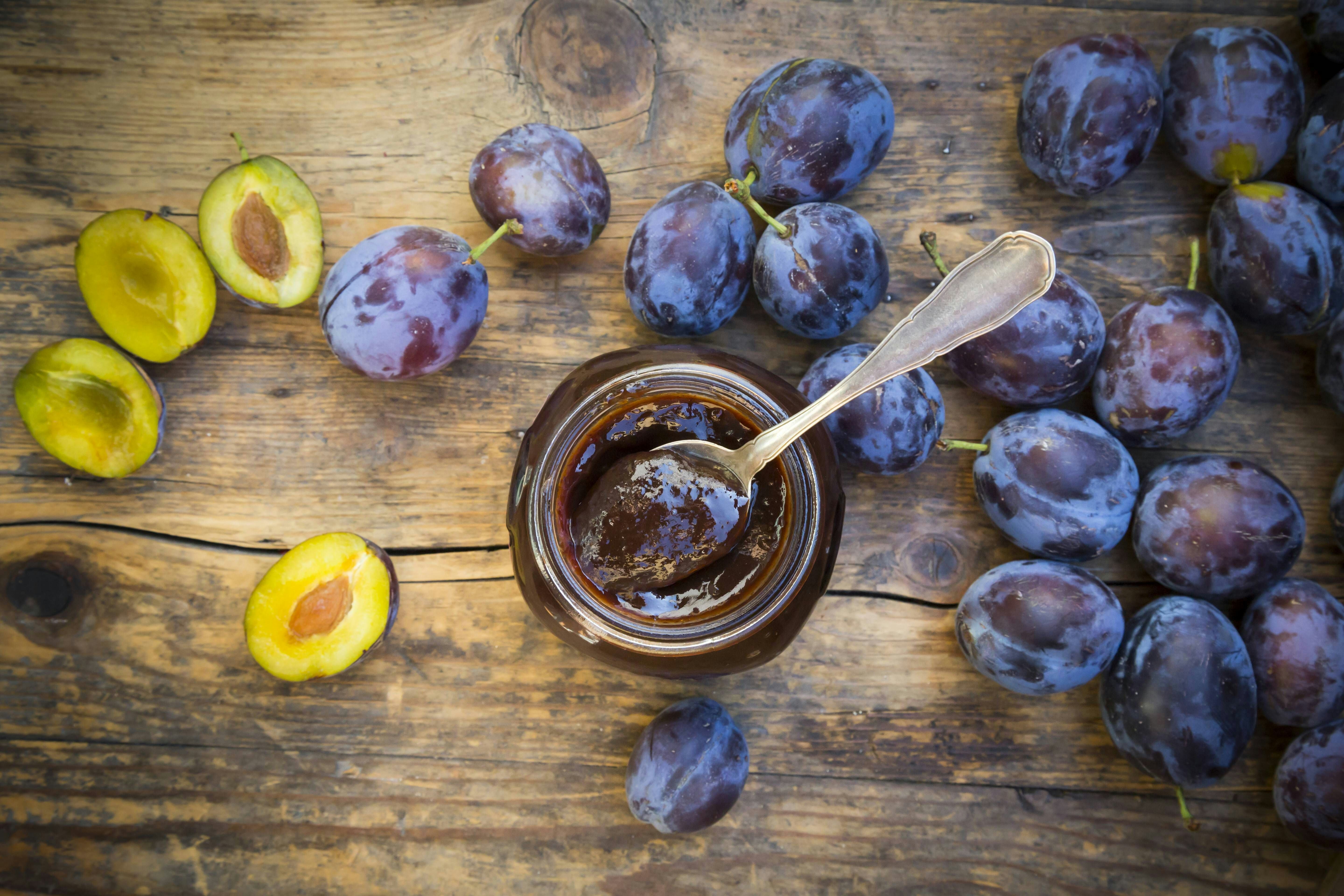 Geniales Rezept: Pflaumenmus selber machen! Mit dem Zucker-Trick geht ...