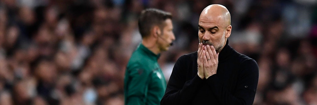 Kann es selbst nicht glauben: Seit elf Jahren versucht Pep Guardiola, die Champions League mal wieder zu gewinnen. 