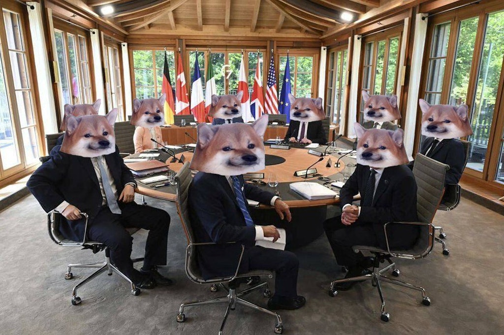 Die NAFO Fellas gehen mit Memes gegen russische Propaganda und die russische Invasion in der Ukraine vor.