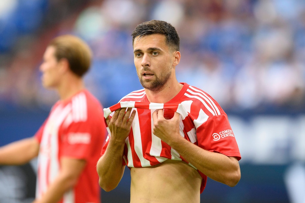 Enttäuscht: Mittelfeldmann Milos Pantovic kam vom VfL Bochum und gehört nicht zum Kader des 1. FC Union in der Europa League.