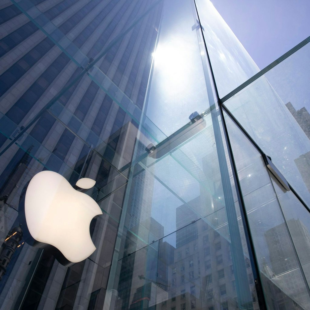 Ein Apple Store auf der New Yorker Fifth Avenue. 