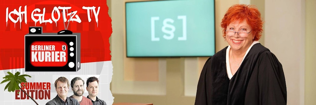 Barbara Salesch ist zurück im Fernsehen - und bei Ich glotz TV wird darüber gequatscht.