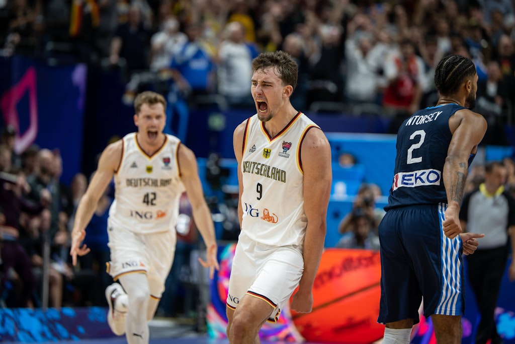 Berlins Franz Wagner spielte in seiner Heimatstadt gegen Griechenland überragend und freut sich auf das EM-Halbfinale gegen Spanien. 