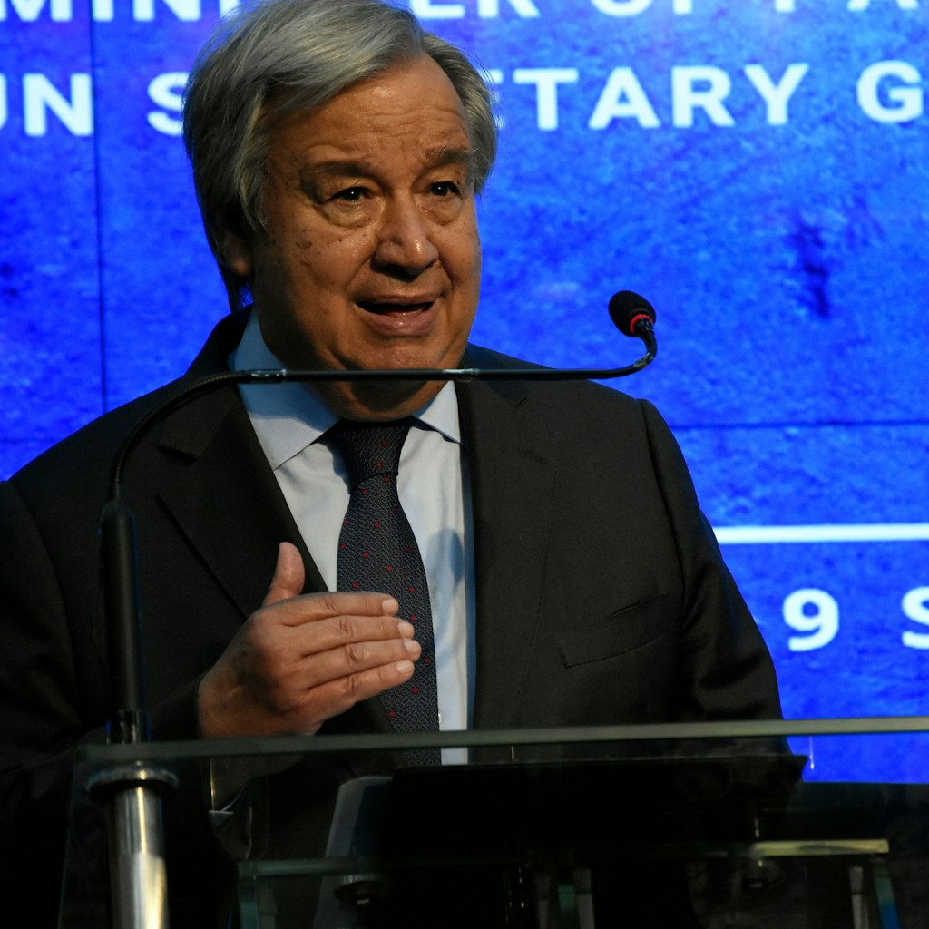 UN-Generalsekretär Antonio Guterres hat wenig Hoffnung auf einen baldigen Frieden in der Ukraine (Archivfoto). 