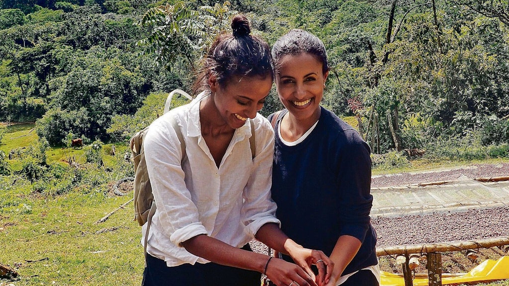 Sara Nuru und ihre Schwester Sali. 