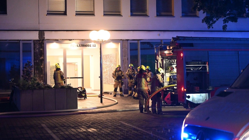 Die Feuerwehr ist zu einem Kellerbrand in Tiergarten ausgerückt.