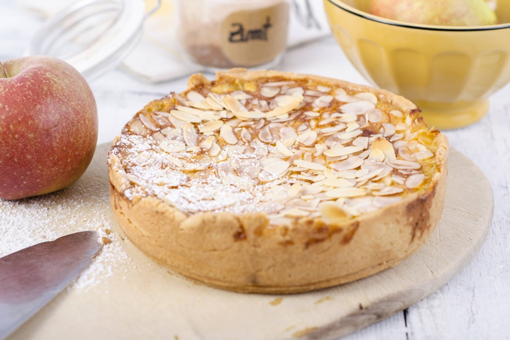 Dieser Apfelkuchen wird so cremig und luftig!