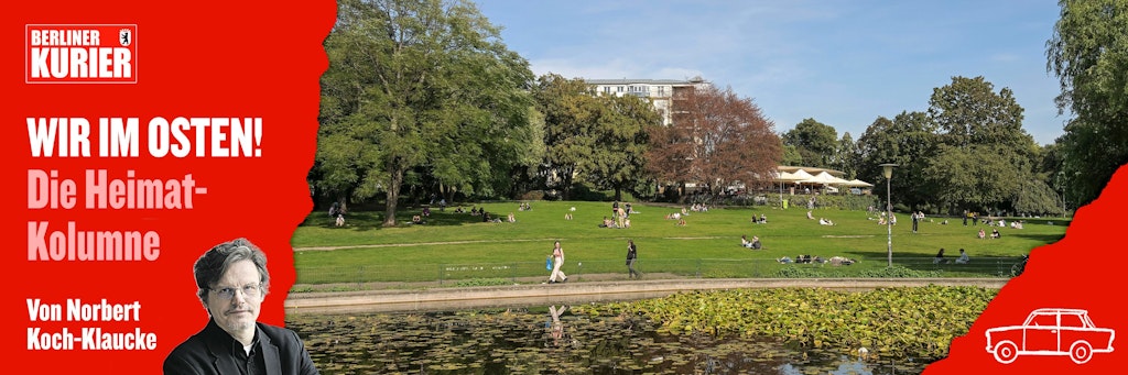 Der Volkspark am Weinberg: Hier findet man inmitten der hektischen Großstadt seine Ruhe.