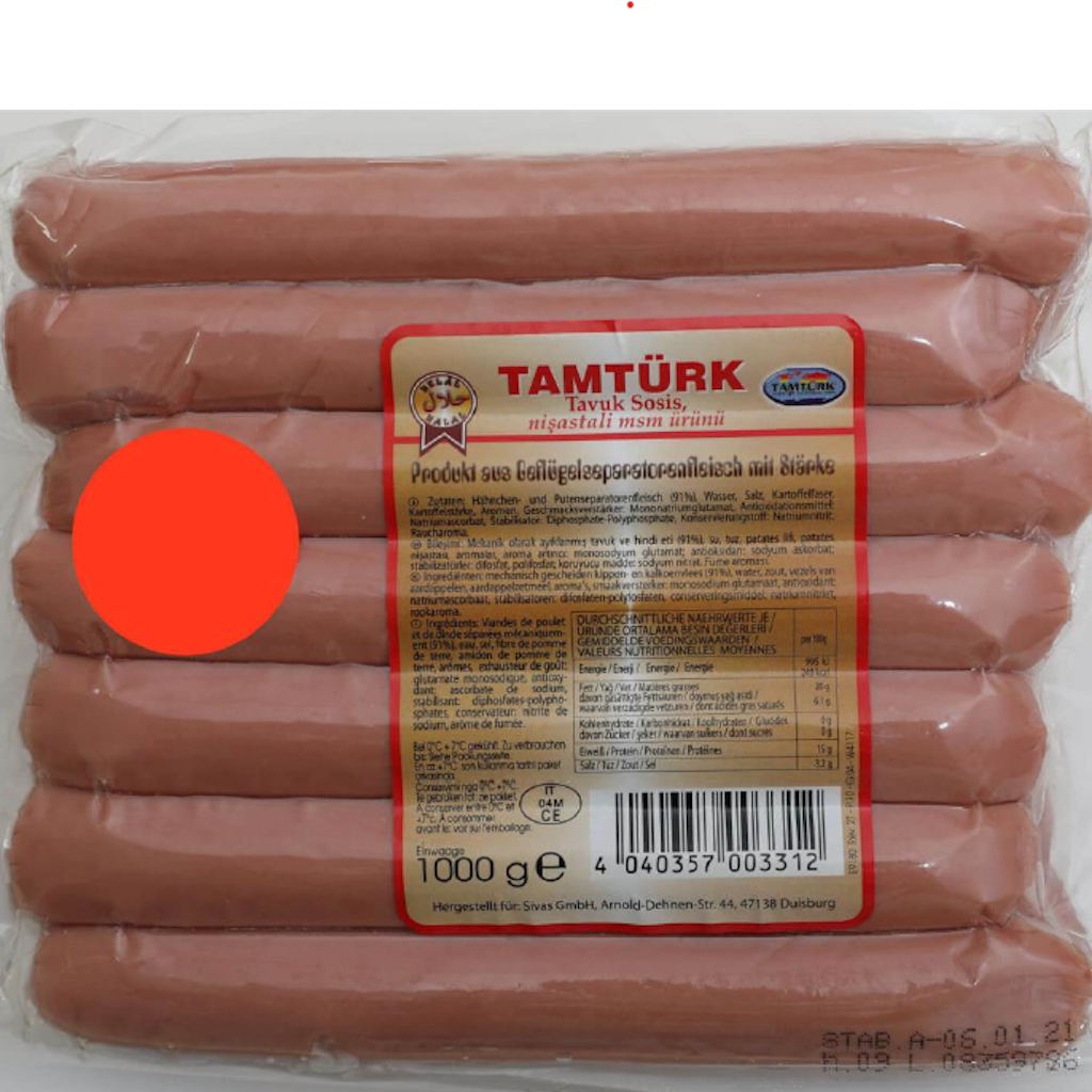 Hier gibt es eine Kontamination mit Listerien.
