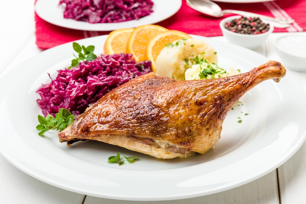 In einem Restaurant in Sachsen gibt es Gans nur noch gegen Vorkasse.