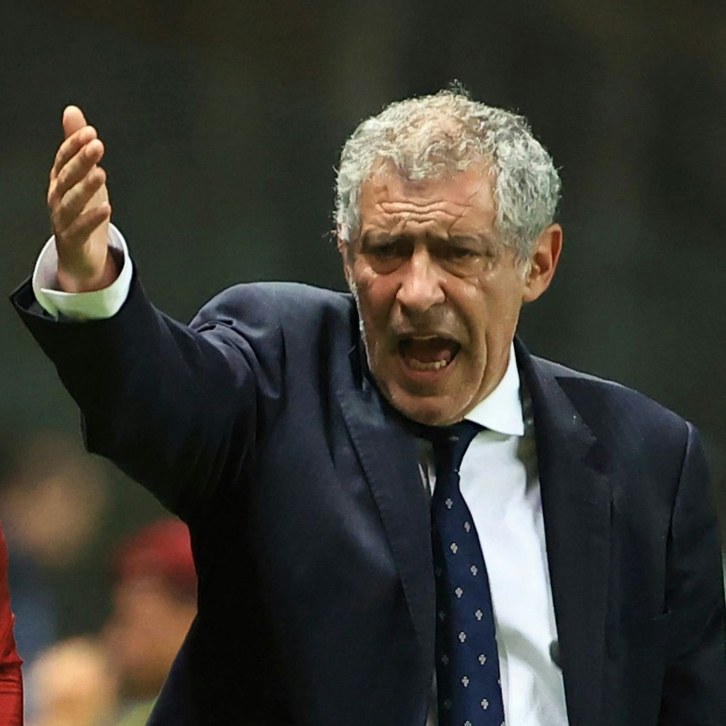 Portugal-Coach Fernando Santos war mit Ronaldo überhaupt nicht zufrieden.