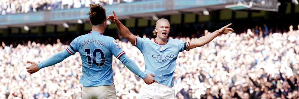 Erling Haaland schießt auch bei Manchester City Tore wie am Fließband, traf in elf Spielen sagenhafte 17-mal. 