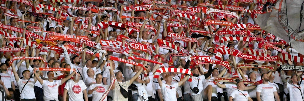 Tausende Fans des 1. FC Union reisten nach Braga und werden auch beim zweiten Auswärtsspiel im schwedischen Malmö dabei sein. 