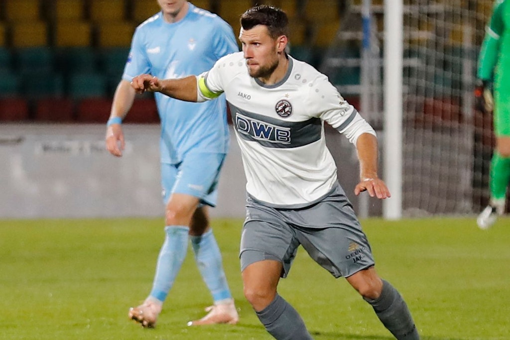 BFC-Kapitän Niklas Brandt brennt darauf, seine Dynamos am Sonnabend gegen TeBe wieder in die Erfolgsspur zurückzuführen.