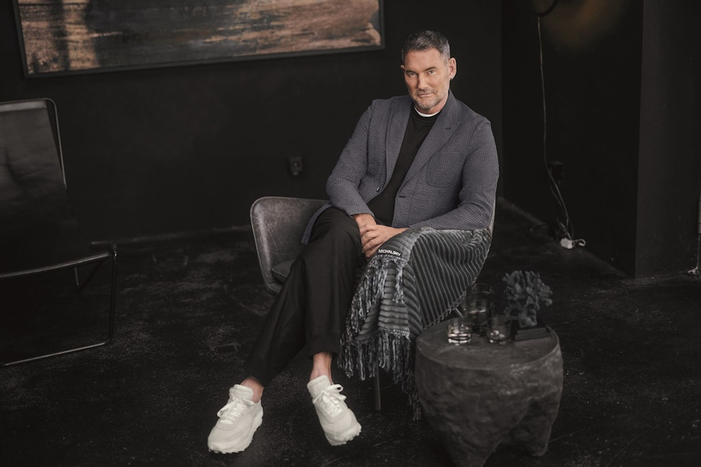 Warme Decken und Pullover bringen den Designer Michael Michalsky kuschelig durch den Winter. 