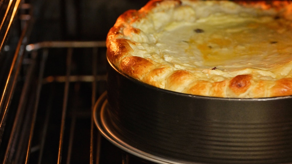 Lassen Sie den Kuchen nach dem Backen unbedingt langsam auskühlen!