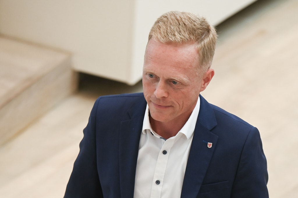Der AfD-Landtagsabgeordnete Lars Schieske will Bürgermeister in Cottbus werden.
