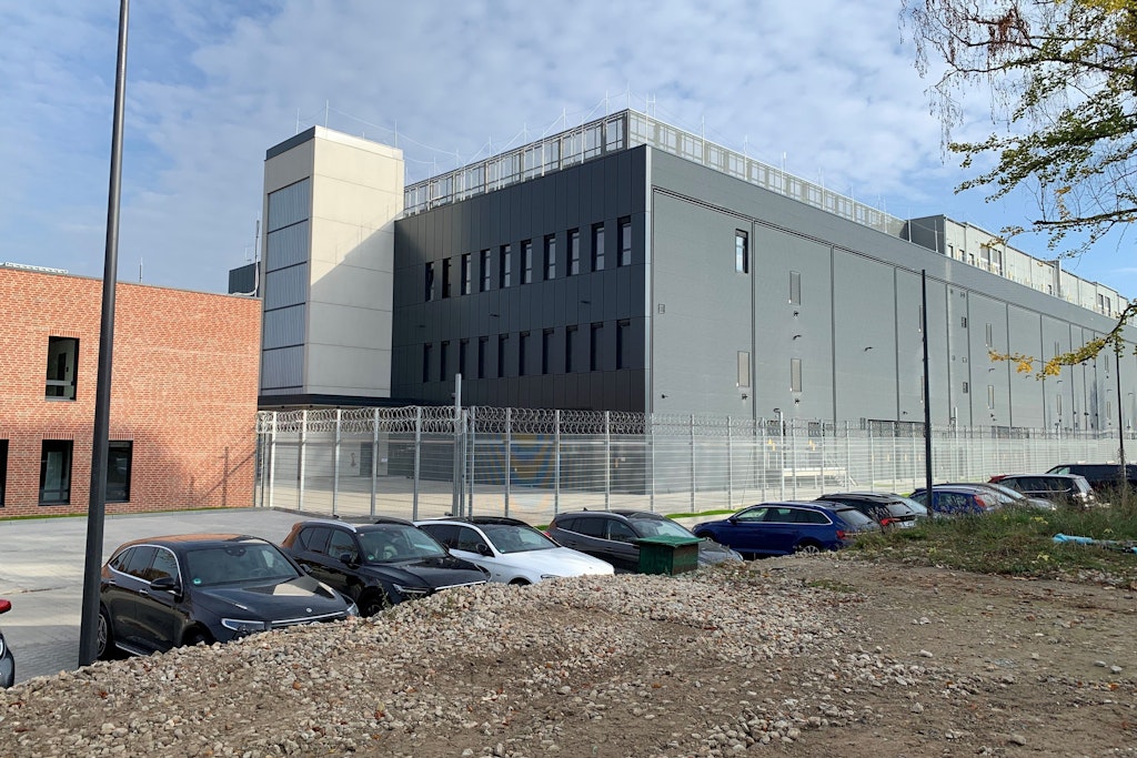 Das Doppel-Rechenzentrum in Mariendorf.