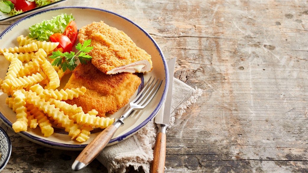 Wie das Cordon bleu zu seinem Namen kam, ist völlig unklar.