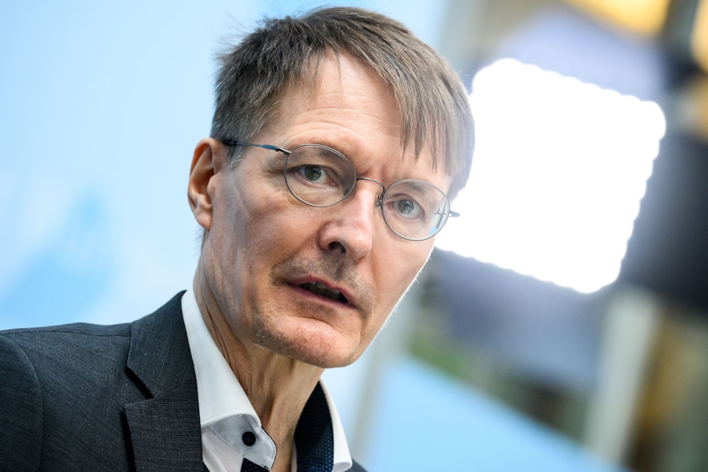 Gesundheitsminister Karl Lauterbach (SPD) sollte nach Plänen der Terrorgruppe entführt werden.