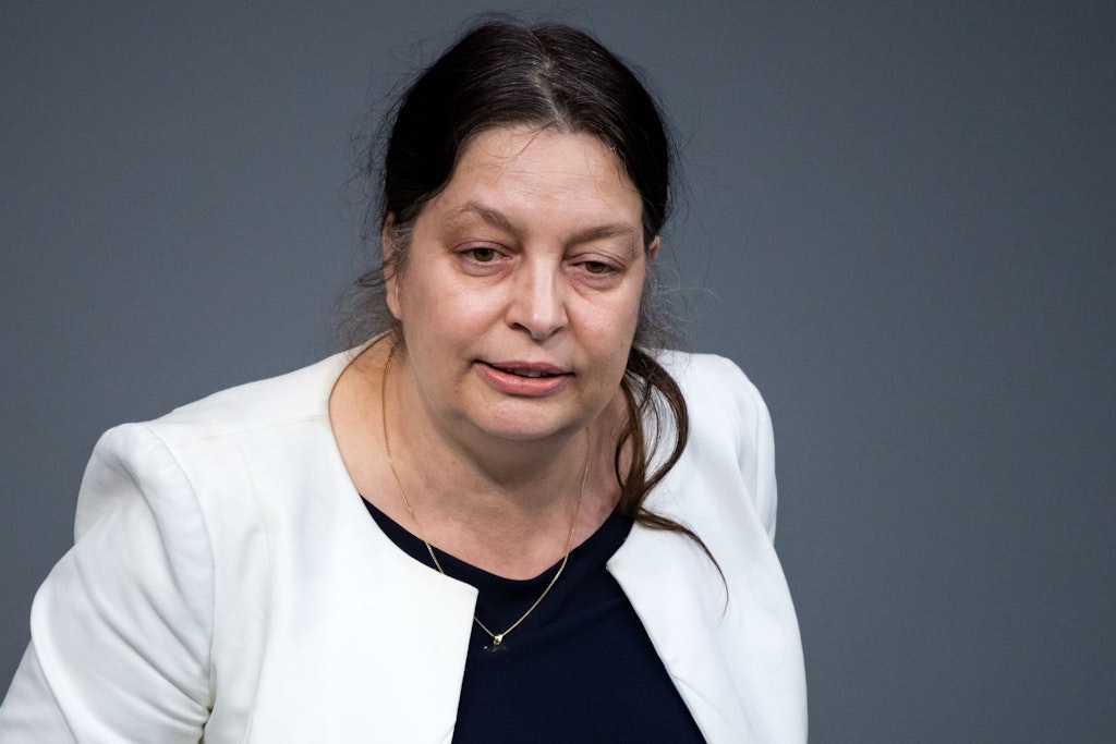 Birgit Malsack-Winkemann (AfD) bei einem Auftritt im Deutschen Bundestag.