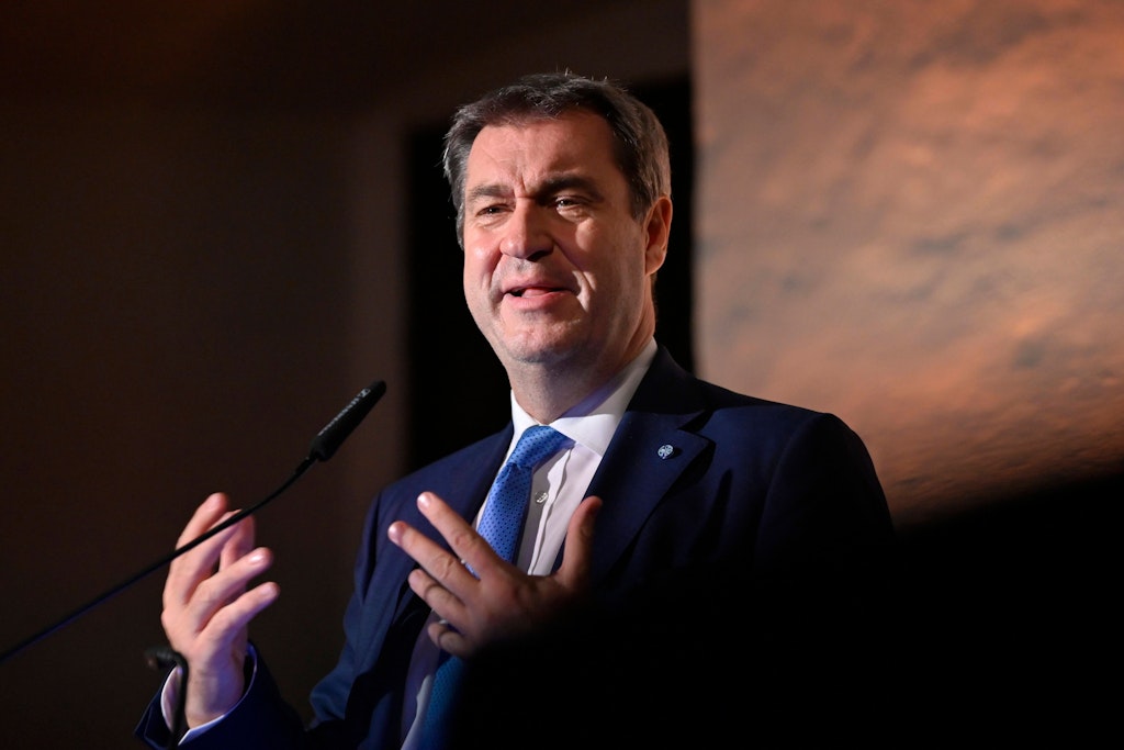 Ministerpräsident von Bayern und Parteivorsitzender der CSU: Markus Söder.