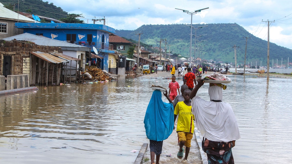 Kogi ist ein Bundesstaat in Zentralnigeria. Hier war das Hochwasser zuletzt besonders spürbar.