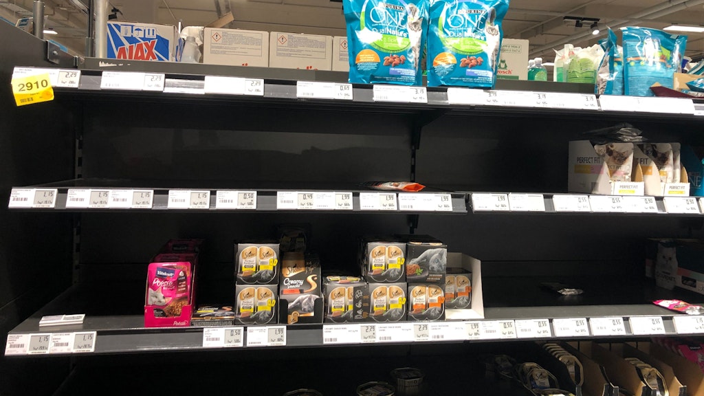 Hunde müssen tapfer sein: Chappi gibt es heute nicht. 