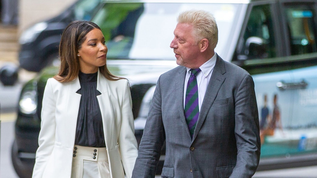 Könnten möglichweise bald wieder Händchen halten, wenn er aus dem Gefängnis frei kommt: Boris Becker und seine Lebensgefährtin Lilian de Carvalho Monteiro.