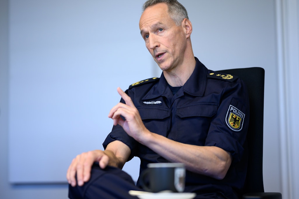 Olaf Lindner, Präsident der Bundespolizeidirektion 11: „Wir haben unsere Durchhaltefähigkeit erhöht“