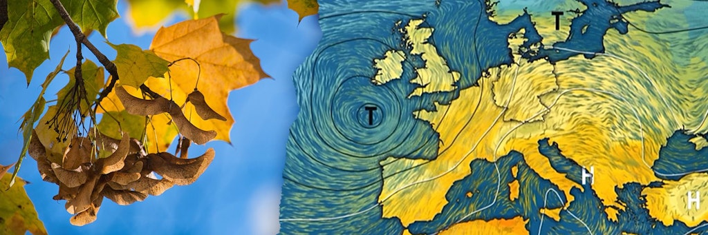 Der Herbst ist da - nur das Wetter bleibt eher sommerlich. Immer wieder strömt neue Wärme aus der Sahara zu uns.