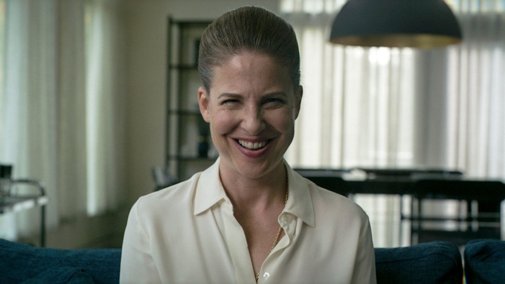Für alle, die das teuflische Grinsen sehen, ist es zu spät: Szene aus dem Horrorfilm Smile.