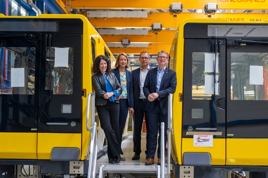 Die ersten Züge der neuen Baureihe der Berliner U-Bahn sollen nun erst später an die BVG ausgeliefert werden.