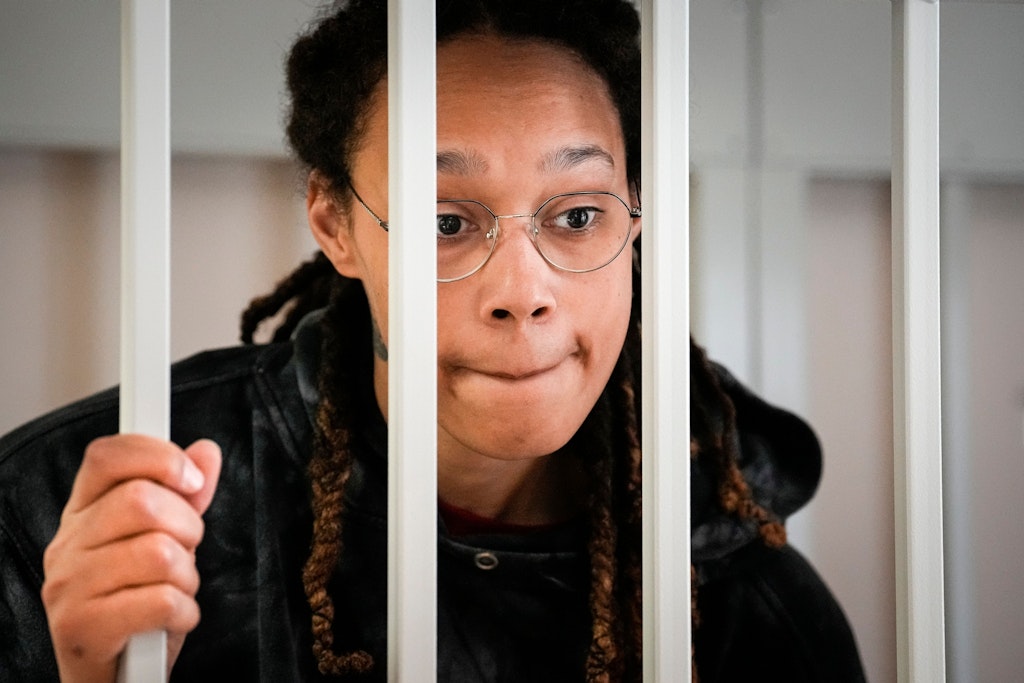 Basketballerin Brittney Griner in russischer Haft (Archivbild)