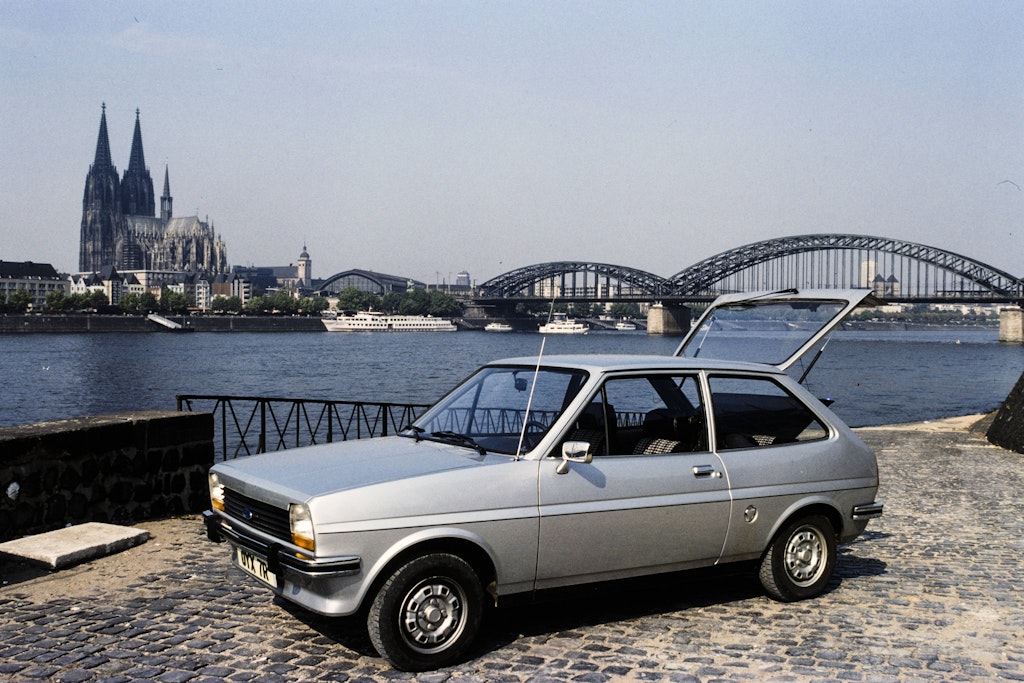 Der erste Ford Fiesta wurde 1976 vorgestellt.