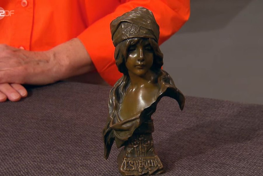 Klein aber fein – der Wunschpreis sollte kein Problem sein für die bronzene Esmeralda.